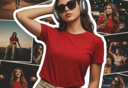 Nano Banana Pro 自信少女电影海报